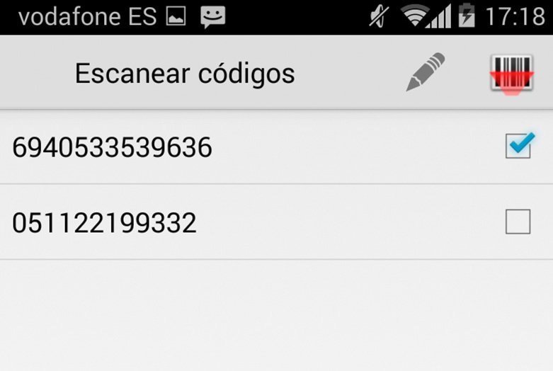 aplicacion gestion codigos de barras