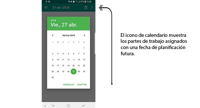 Agenda y planificacion de trabajos