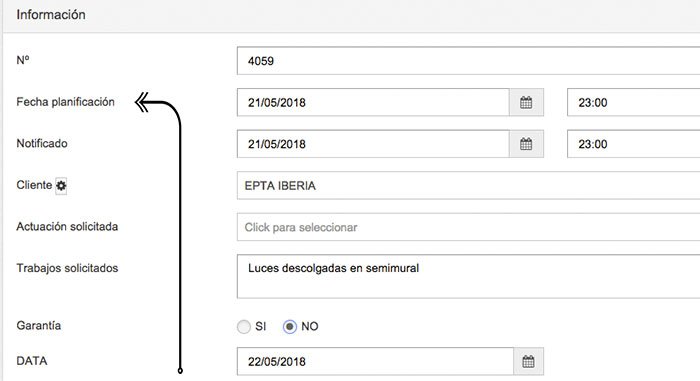 Planificacion de trabajos